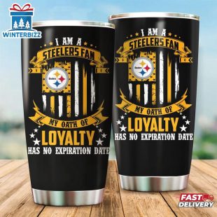 Pittsburgh Steelers My Oath Has No Expiration Date Independence Day Tumbler
