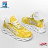 Pittsburgh Steelers Tropical Flowers NFL Max Soul Shoes For Fans