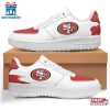San Francisco 49ers NFL Football Sport White Air Force 1 Shoes