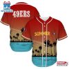 San Francisco 49ers Summer On The Beach Baseball Jersey