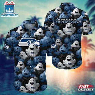Seattle Seahawks NFL Aloha Hawaiian Shirt For Fans