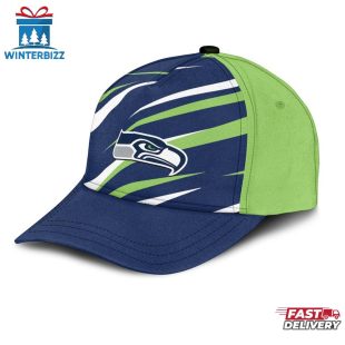 Seattle Seahawks Speed Patterns Allover Print Classic Cap