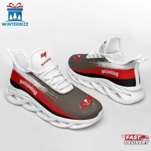 Tampa Bay Buccaneers Color Streak Pattern NFL Max Soul Shoes