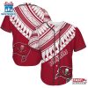Tampa Bay Buccaneers Polynesian Pattern Summer Collection Baseball Jersey