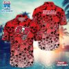 Tampa Bay Buccaneers Skull Pattern NFL Hawaiian Shirt