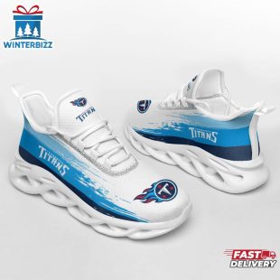 Tennessee Titans Color Streak Pattern NFL Max Soul Shoes