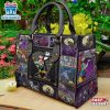 The Nightmare Before Christmas Jack Skellington Sally Pattern Leather Handbag