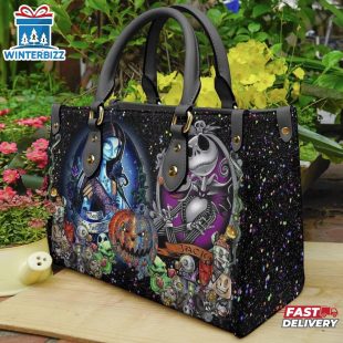 The Nightmare Before Christmas Jack Skellington Trending Leather Handbag