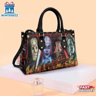 This Is My Horror Movie Leather Handbag