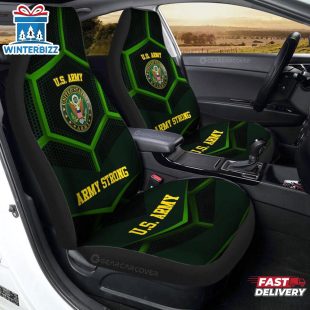 U.S Army Car Seat Covers Army Strong US Military Car Accessories