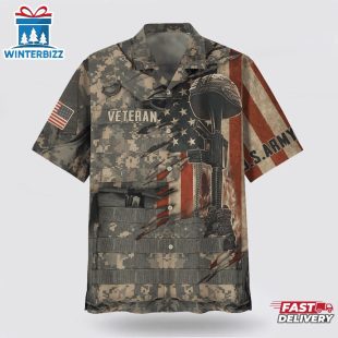 Us Army Veteran Hawaiian Shirts