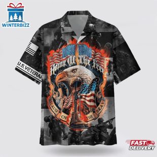 US Veteran - Home Of The Free Because Of The Brave Hawaiian Shirt