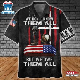 Veteran 3D Hawaiian Shirt