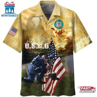 Veteran Honor The Fallen Aloha Hawaiian Shirt