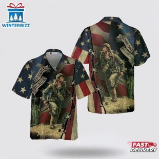 Veteran I fought because I loved that what I left behind Hawaiian Shirt