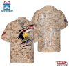 Veteran Proud Eagle Camouflage Hawaiian Shirt