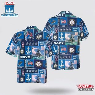 Veteran Soldier US Navy Welcome To Aboard Hawaiian Shirt