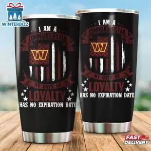 Washington Commanders My Oath Has No Expiration Date Independence Day Tumbler