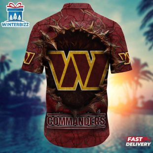 Washington Commanders NFL Trending Aloha Hawaiian Shirt