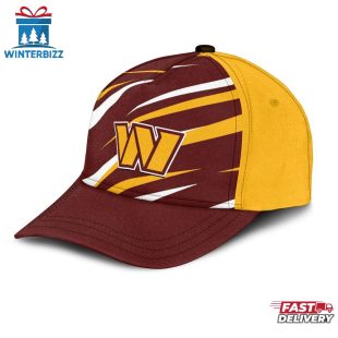 Washington Commanders Speed Patterns Allover Print Classic Cap