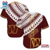 Washington Football Team Polynesian Pattern Summer Collection Baseball Jersey