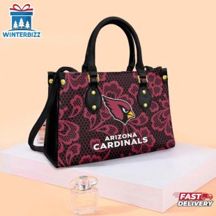 Arizona Cardinals Floral NFL Leather Handbag
