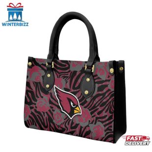Arizona Cardinals Rose Character NFL Leather Handbag