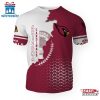 Arizona Cardinals Team Football NFL 3D T-Shirt