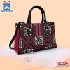 Atlanta Falcons Flower Pattern Limited Edition NFL Leather Handbag