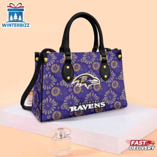 Baltimore Ravens Daisy NFL Leather Handbag