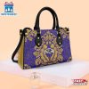 Baltimore Ravens Flower Pattern NFL Leather Handbag
