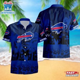 Buffalo Bills Palm Tree Garden Pattern Hawaii Shirt