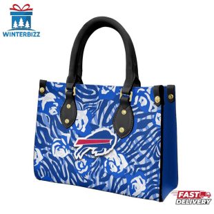 Buffalo Bills Rose Character NFL Leather Handbag