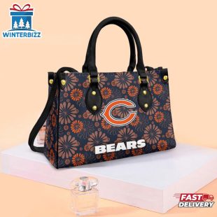 Chicago Bears Daisy NFL Leather Handbag