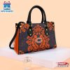 Chicago Bears Flower Pattern NFL Leather Handbag