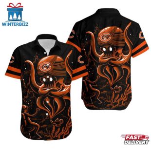 Chicago Bears Octopus Hawaiian Shirt