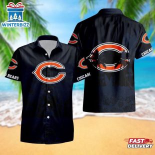 Chicago Bears Palm Tree Garden Pattern Hawaii Shirt
