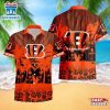Cincinnati Bengals Palm Tree Garden Pattern Hawaii Shirt