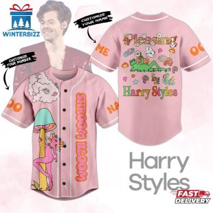 Custom Name And Number Harry Styles Baseball Jersey For Fans