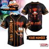 Custom Name And Number Inside Out Baseball Jersey For Fans