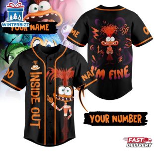 Custom Name And Number Inside Out Baseball Jersey For Fans