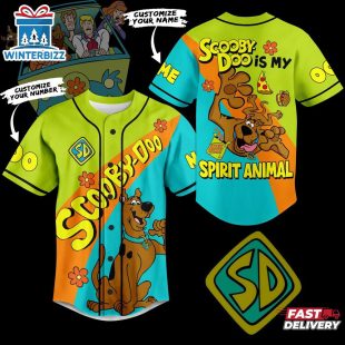 Custom Name And Number SCOOBY-Doo Baseball Jersey For Fans