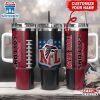 Custom Name Atlanta Falcons NFL Football Logo Tumbler 40oz With Handle