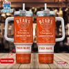 Custom Name Chicago Bears NFL Tumbler 40Oz With Handle