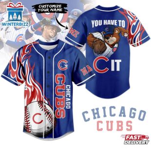 Custom Name Chicago Cubs Baseball Jersey Shirt Gift For Fans