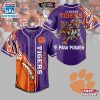 Custom Name Clemson Tigers Baseball Jersey Shirt Gift For Fans