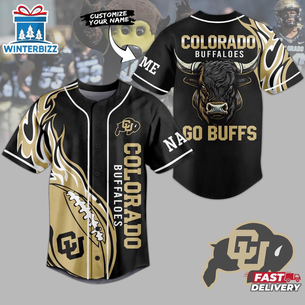 Custom Name Colorado Buffaloes Baseball Jersey Shirt Gift For Fans Custom Name Colorado Buffaloes Baseball Jersey Shirt Gift For Fans