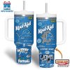Custom Name Detroit Lions NFL Tumbler 40oz With Handle For Fans
