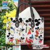 Custom Name Disney Mickey Mouse Leather Handbag
