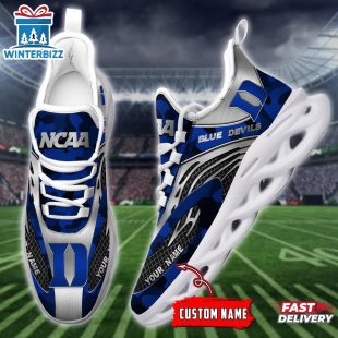 Custom Name Duke Blue Devils Team Sport Max Soul Shoes For Fans